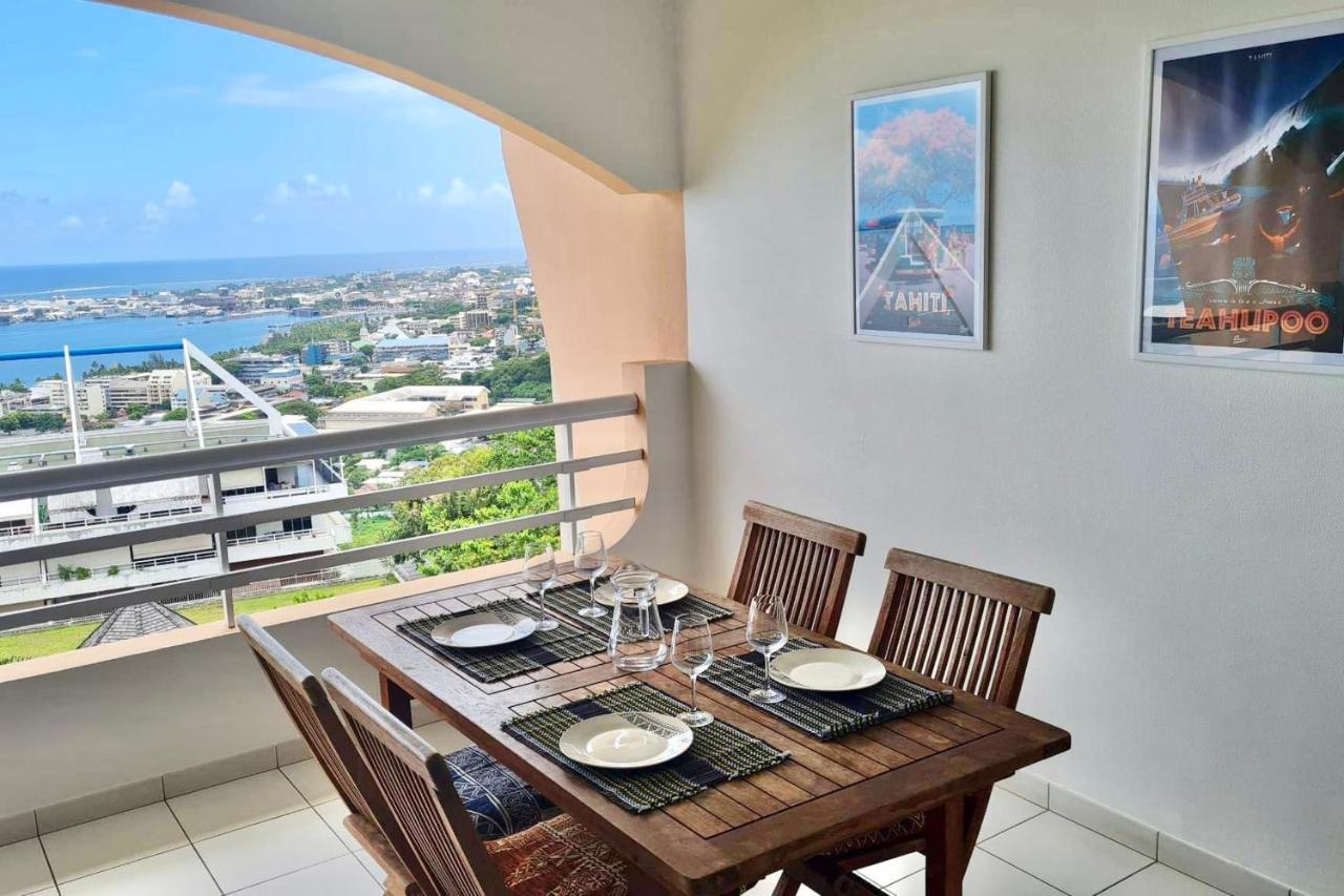 Appartement Hana Iti Breathtaking On The Ocean At The Entrance Of Papeete Papeete  Eksteriør billede